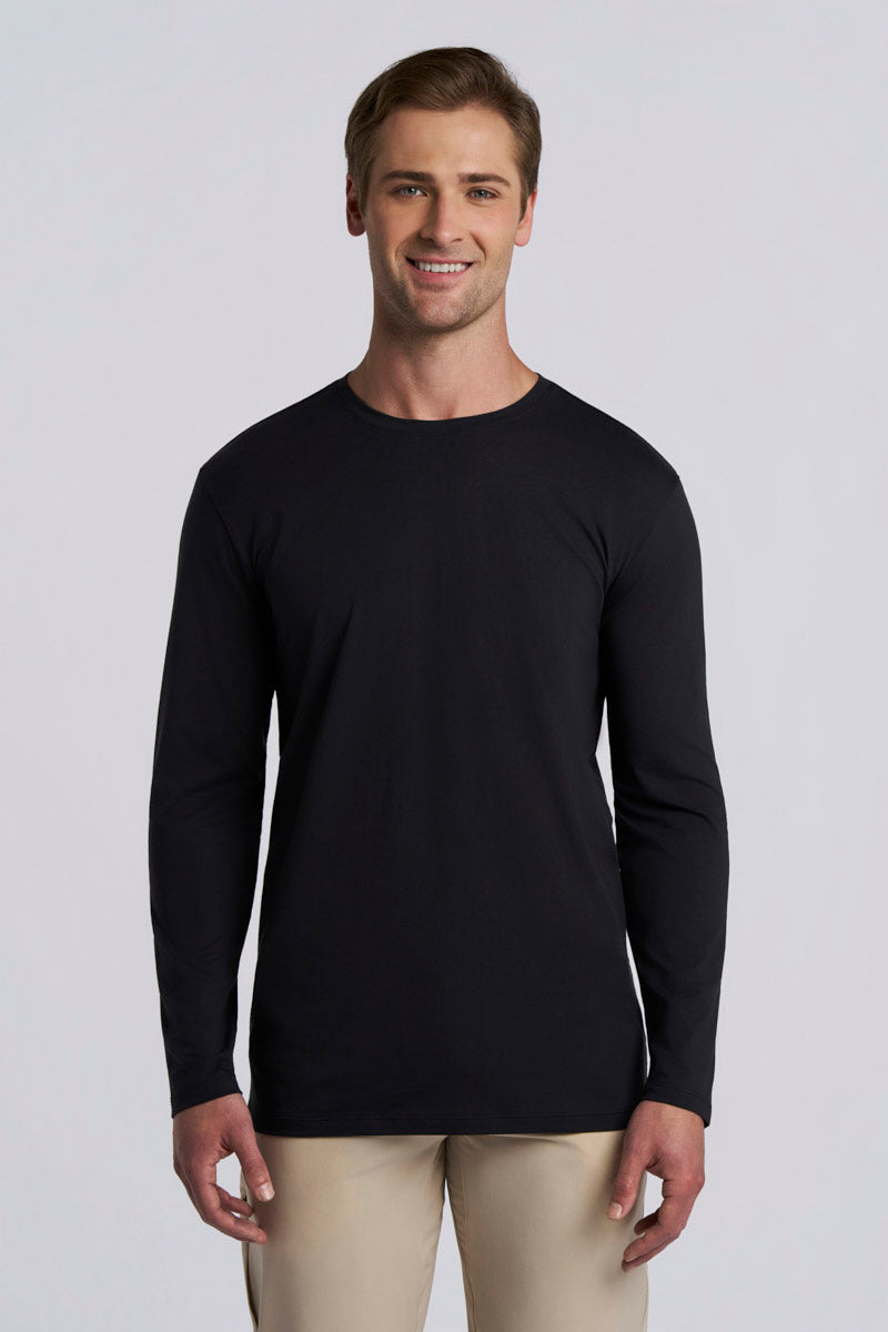 Men's Morada Everyday Long Sleeve T-Shirt Pima Sol | Black