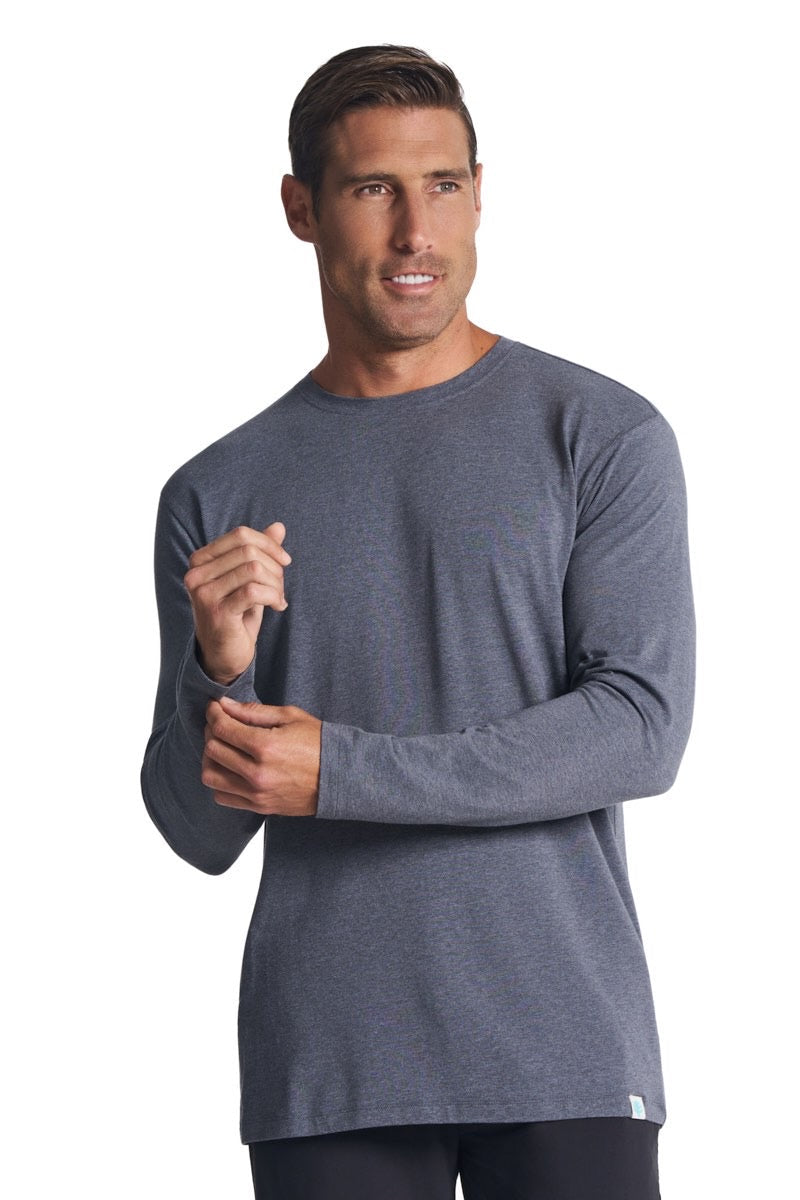 Men's Morada Everyday Long Sleeve T-Shirt | Charcoal