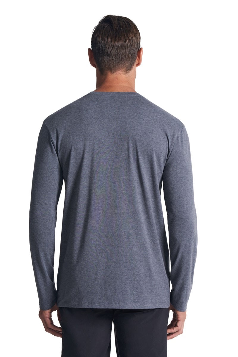 Men's Morada Everyday Long Sleeve T-Shirt | Charcoal