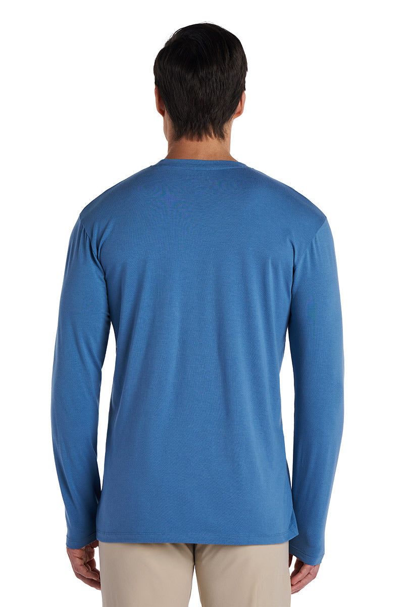 Men's Morada Everyday Long Sleeve T-Shirt | Blue Dusk