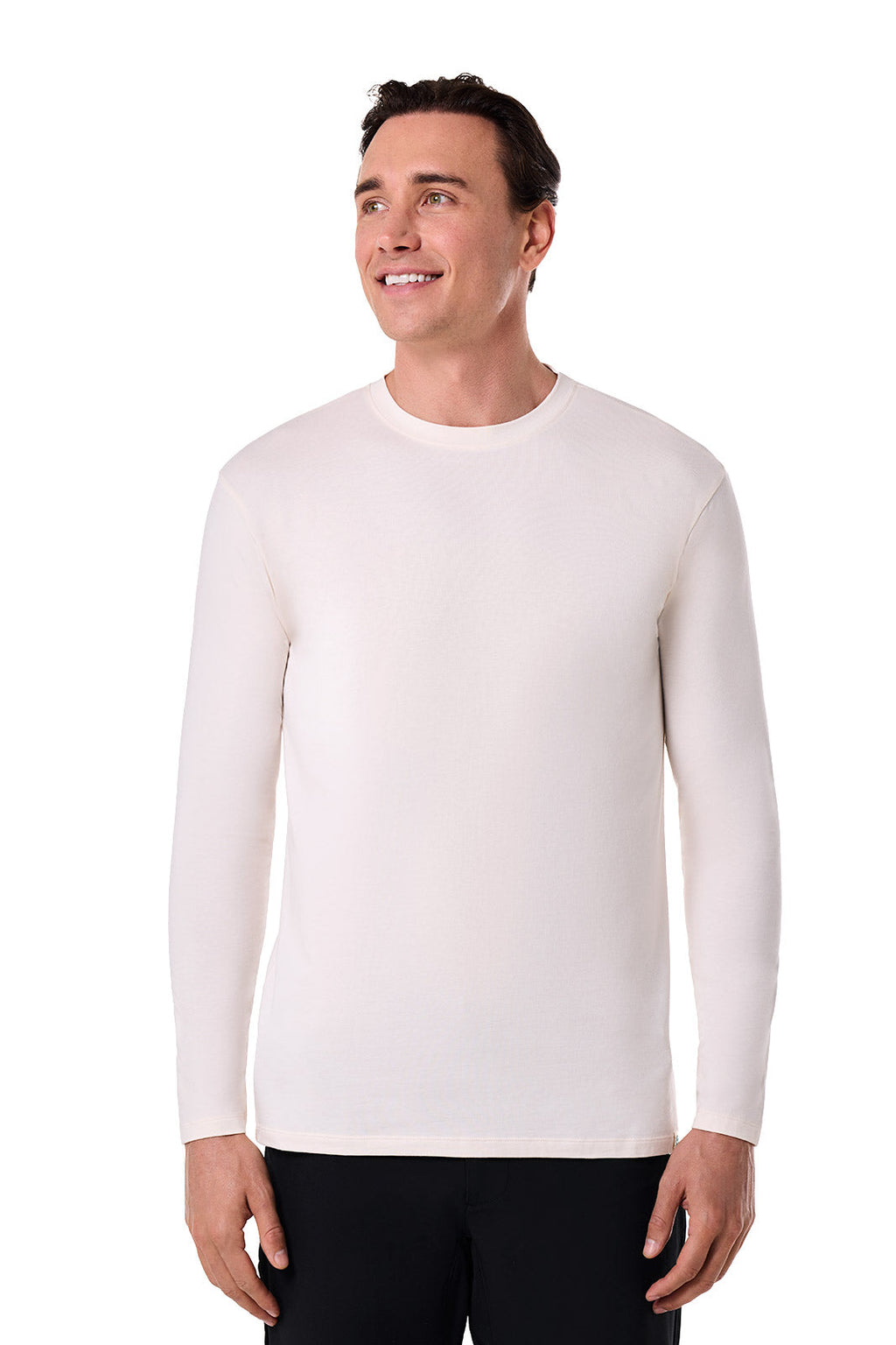Men's Morada Everyday Long Sleeve T-Shirt | Pearl