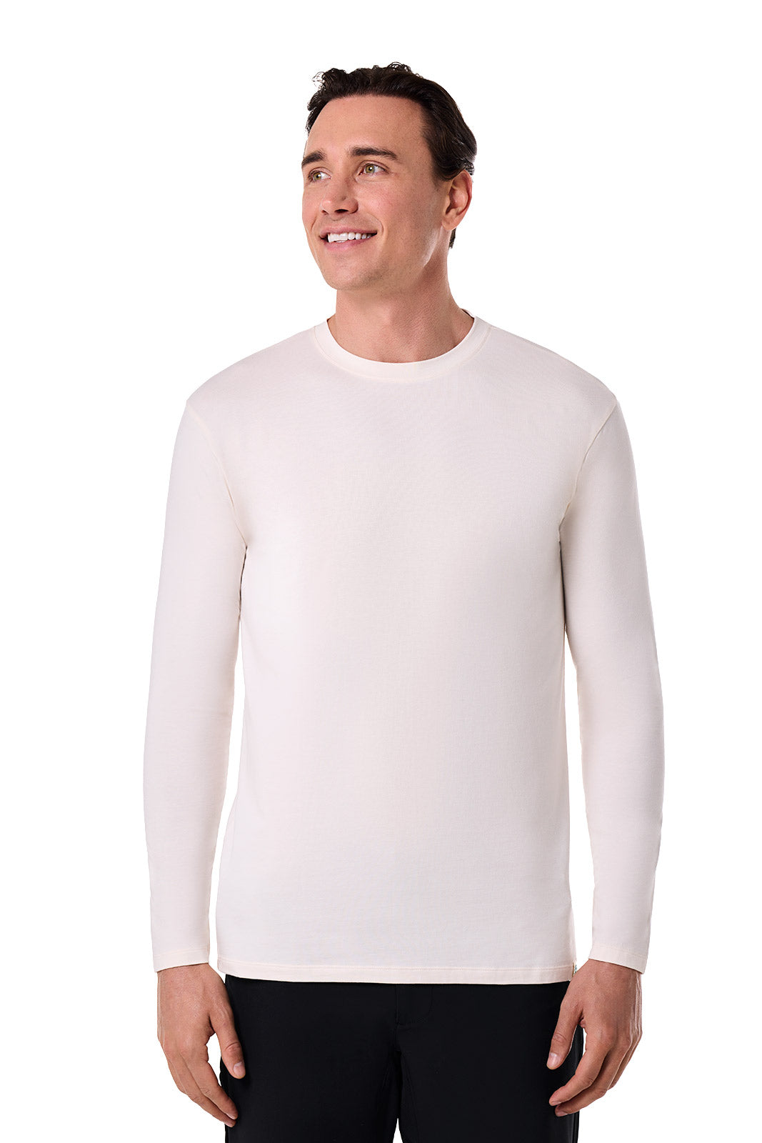 Men's Morada Everyday Long Sleeve T-Shirt | Pearl