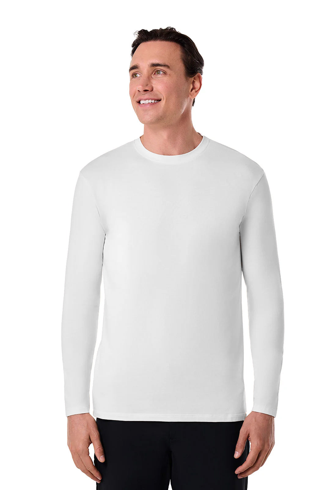 Men's Morada Everyday Long Sleeve T-Shirt | White