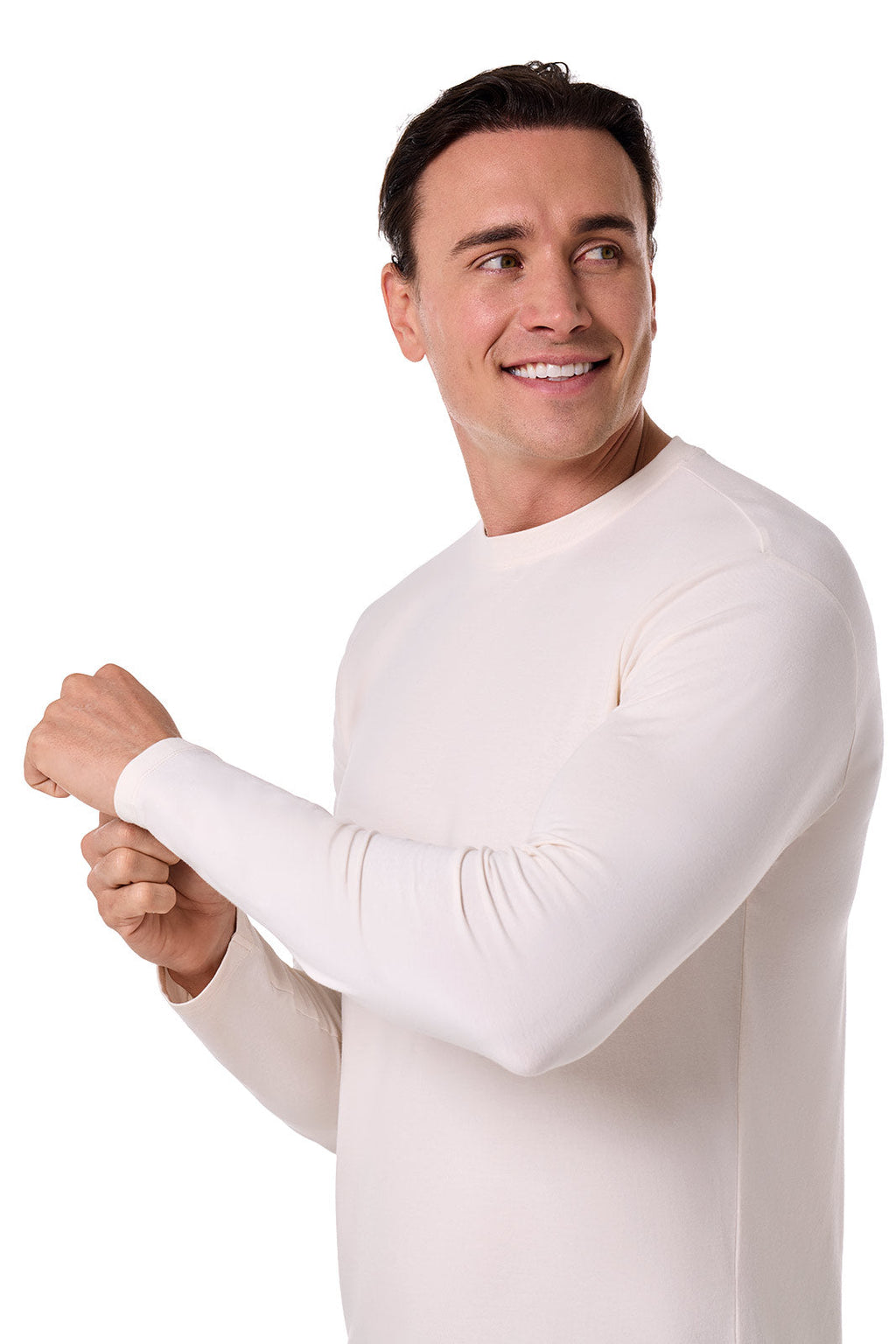 Men's Morada Everyday Long Sleeve T-Shirt | Pearl
