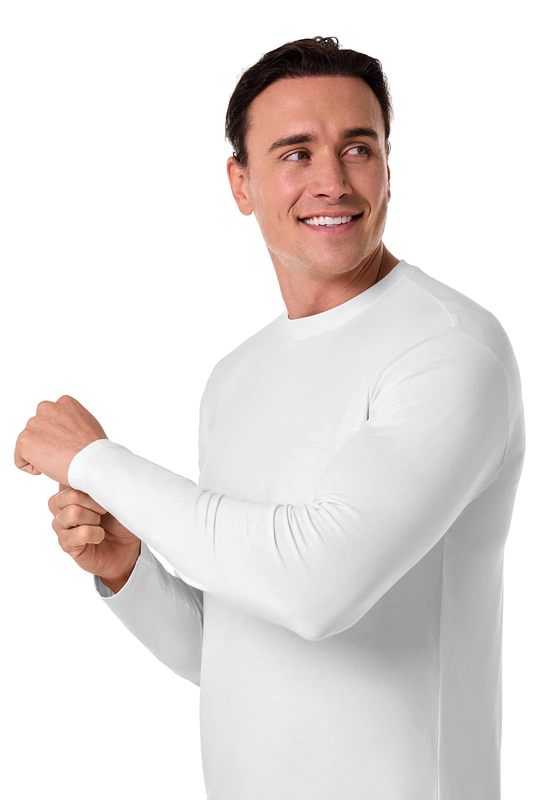 Men's Morada Everyday Long Sleeve T-Shirt | White
