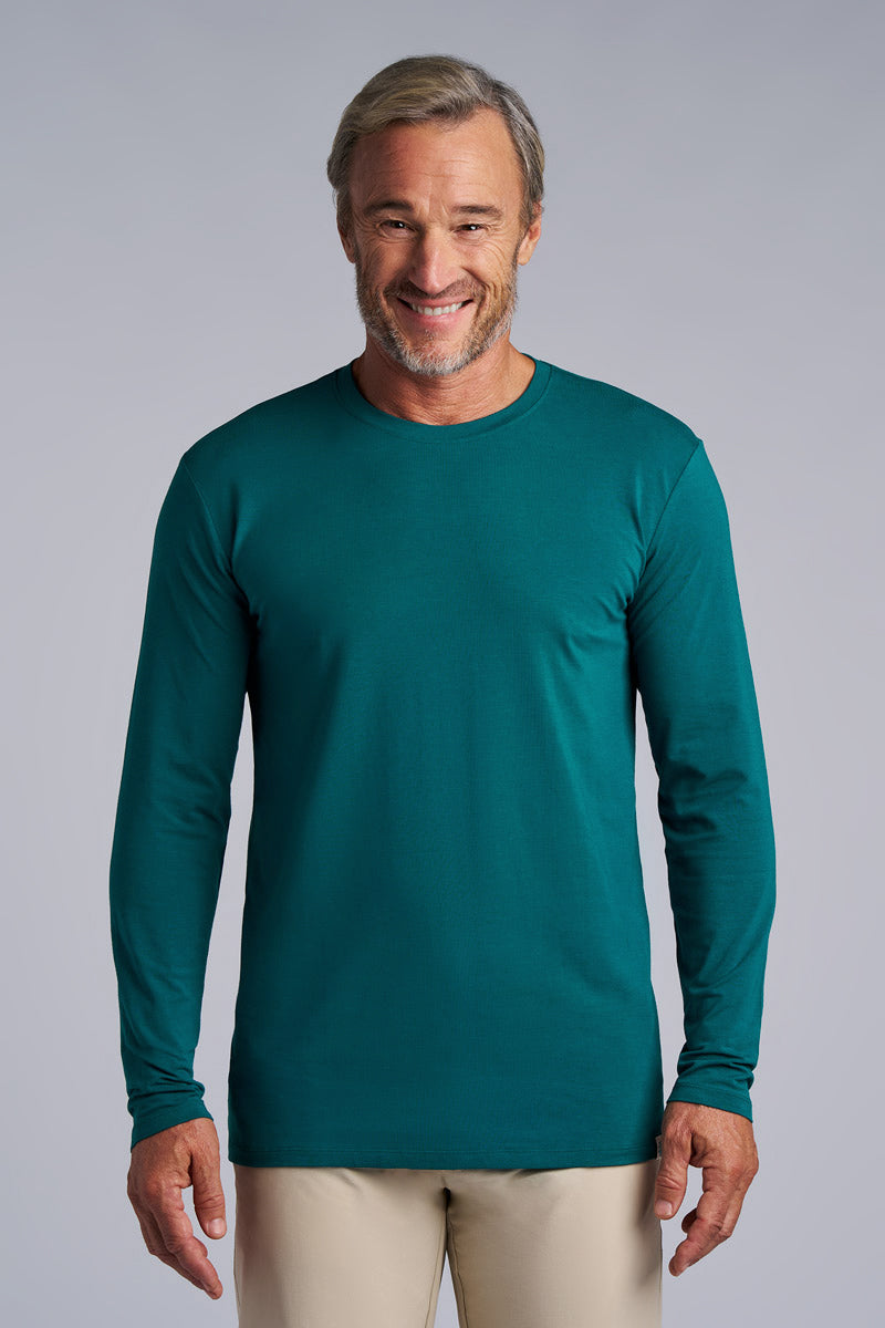 Men's Morada Everyday Long Sleeve T-Shirt | Transformative Teal