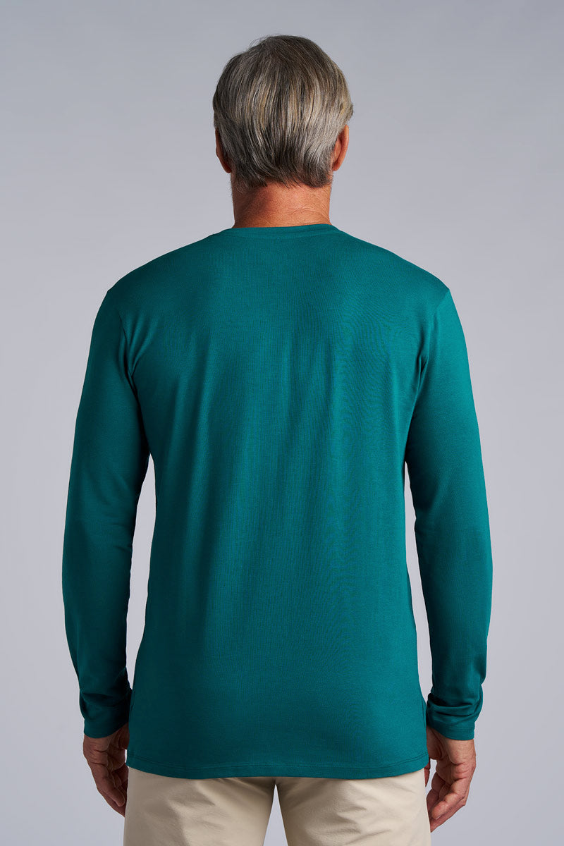 Men's Morada Everyday Long Sleeve T-Shirt | Transformative Teal