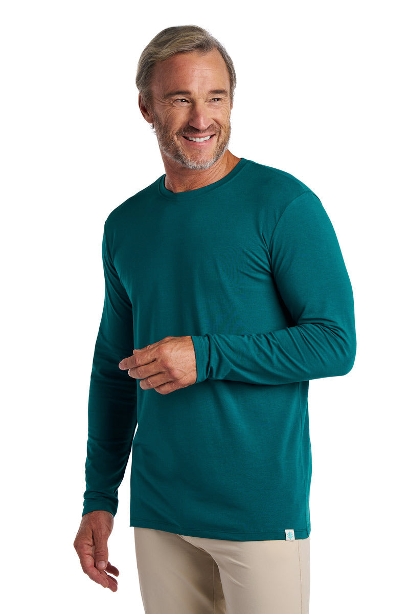 Men's Morada Everyday Long Sleeve T-Shirt | Transformative Teal