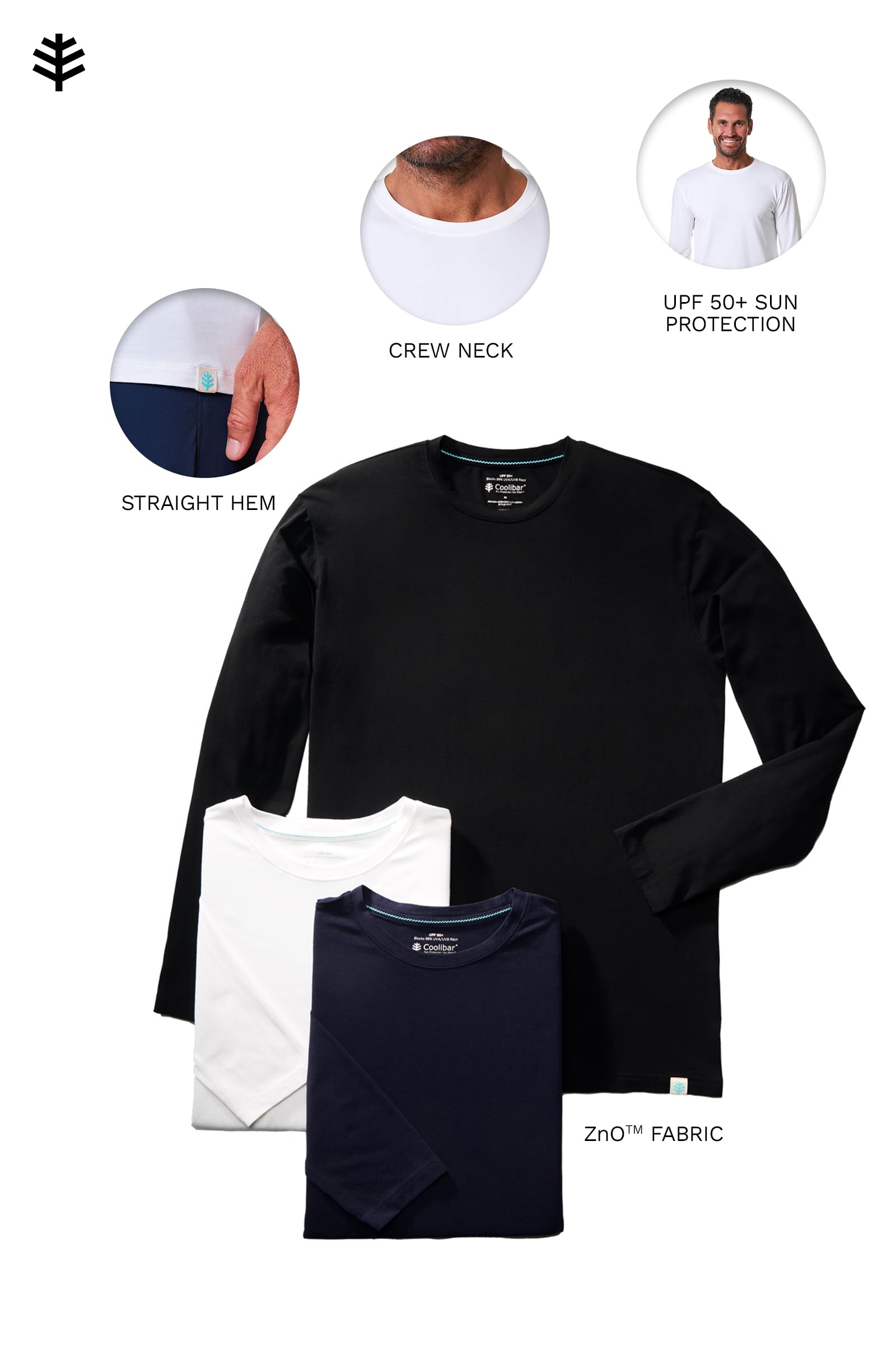 Men's Morada Everyday Long Sleeve T-Shirt | Blue Dusk