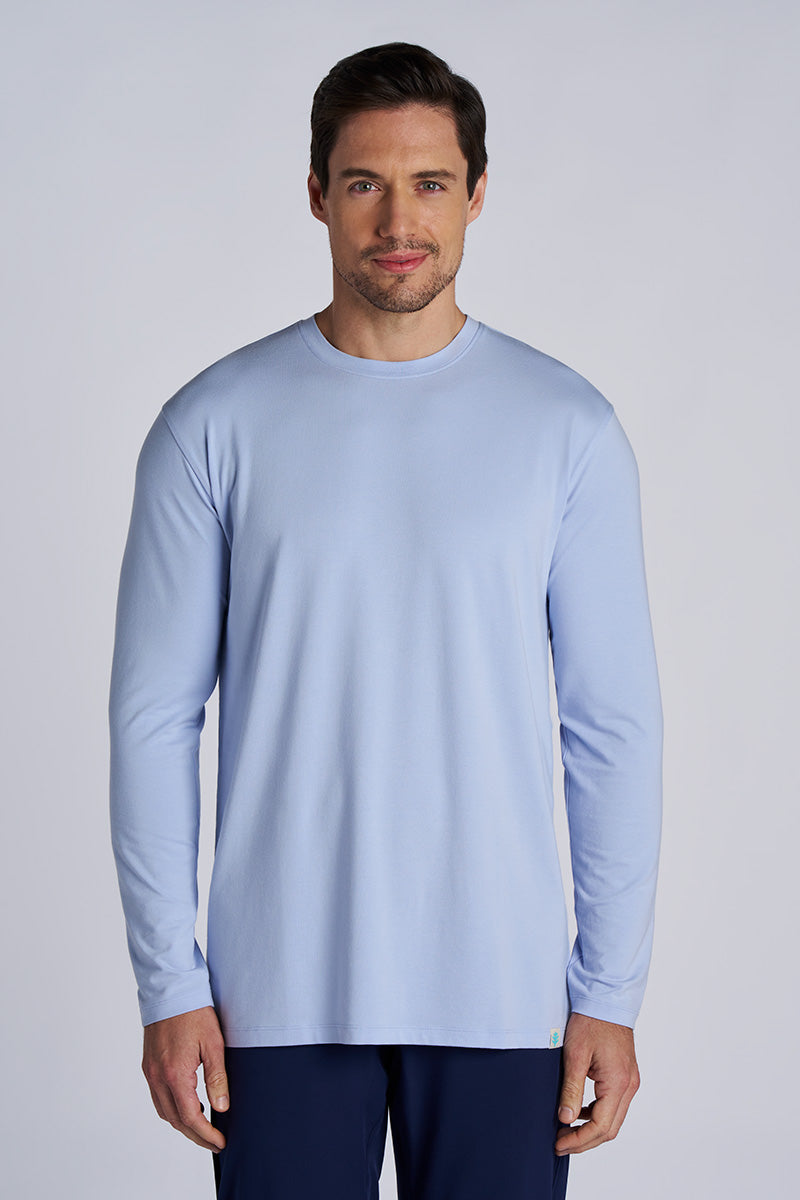 Men's Morada Everyday Long Sleeve T-Shirt | Periwinkle