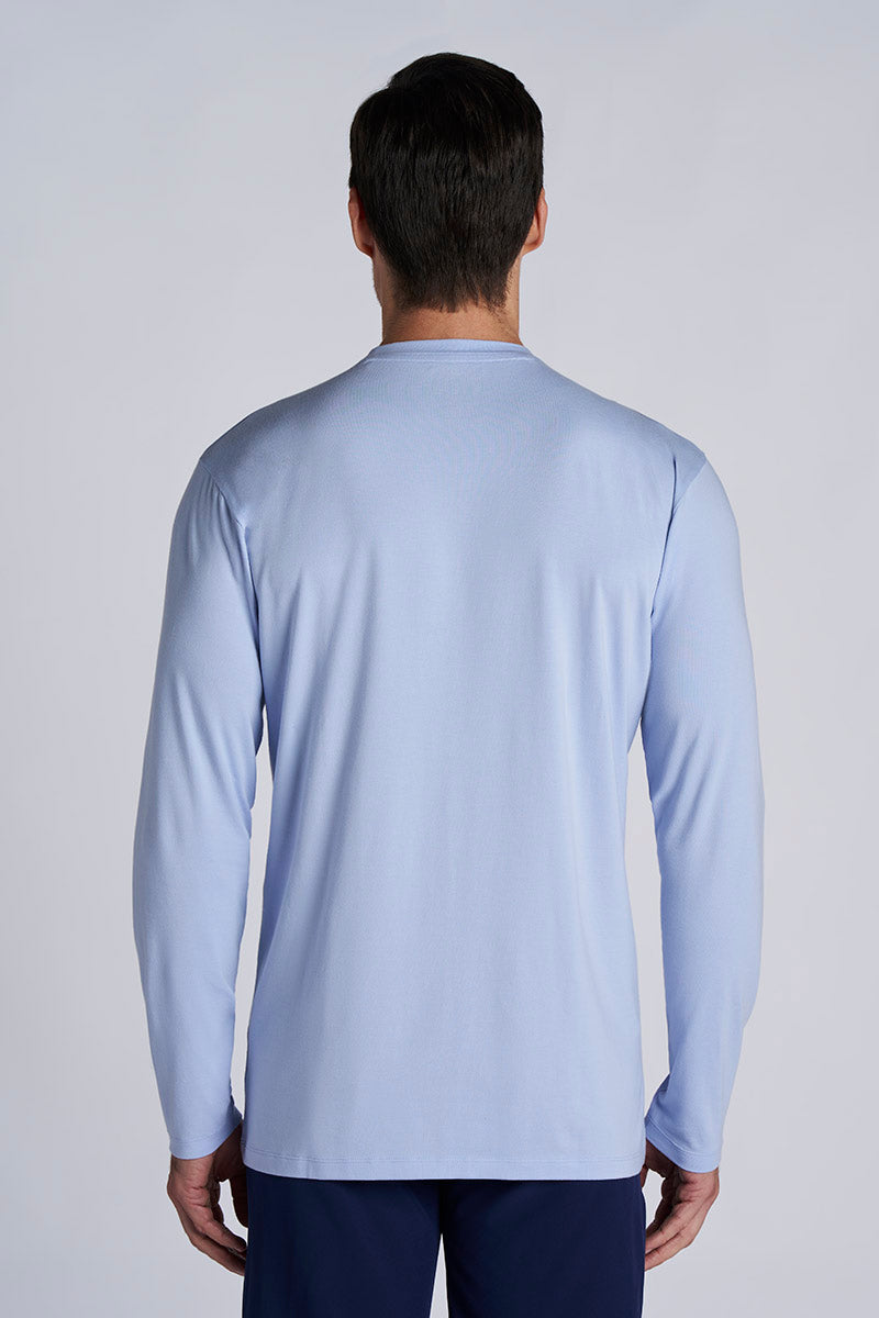 Men's Morada Everyday Long Sleeve T-Shirt | Periwinkle