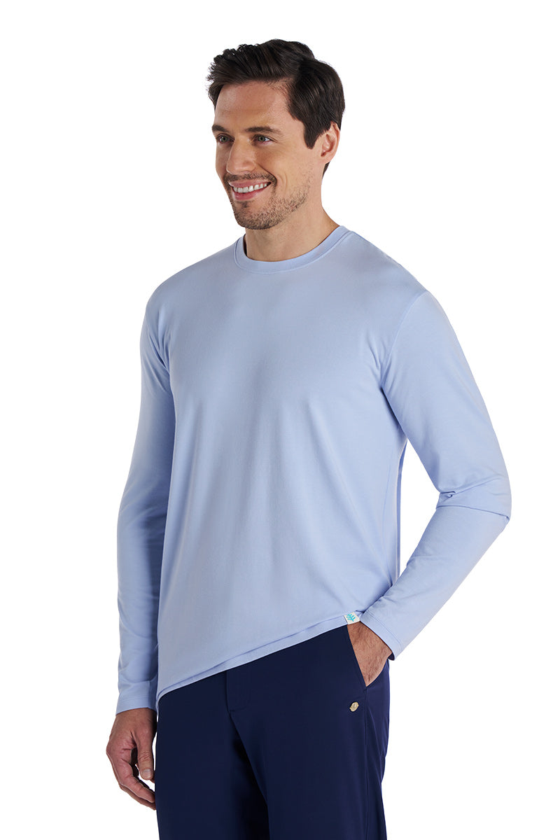 Men's Morada Everyday Long Sleeve T-Shirt | Periwinkle