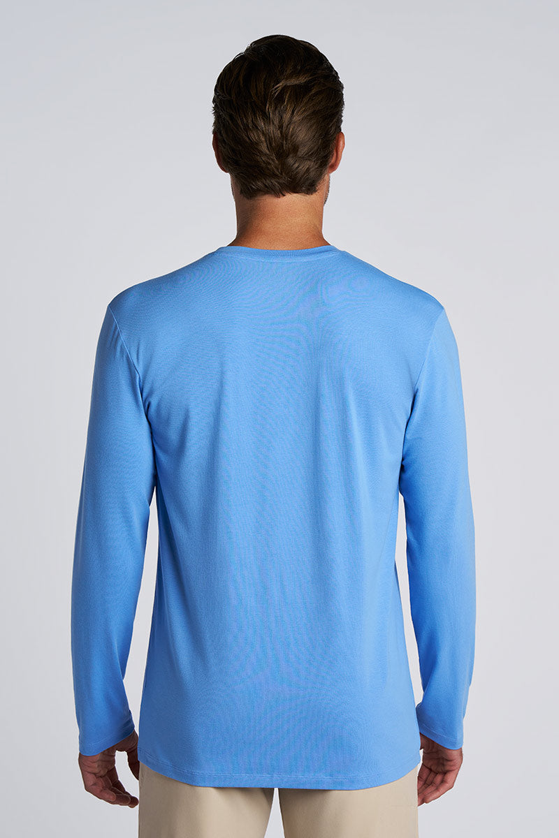 Men's Morada Everyday Long Sleeve T-Shirt | Bluebell