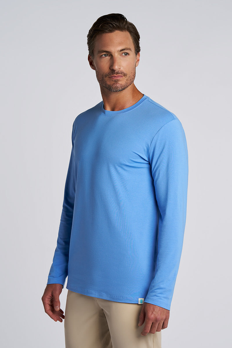 Men's Morada Everyday Long Sleeve T-Shirt | Bluebell