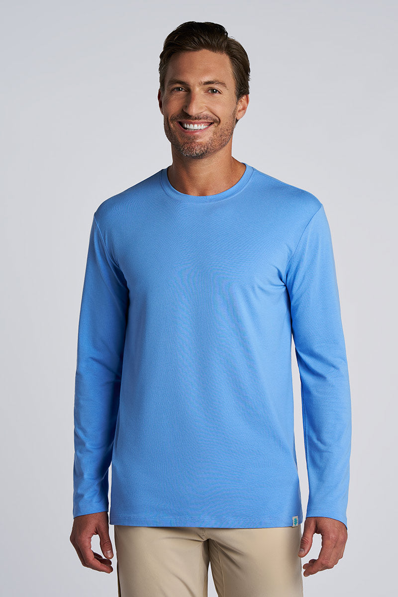 Men's Morada Everyday Long Sleeve T-Shirt | Bluebell