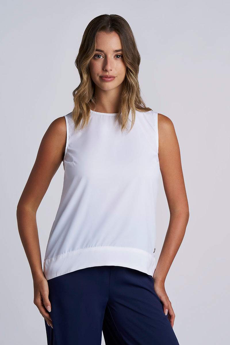 Women's St. Tropez Swing Tank Top | White