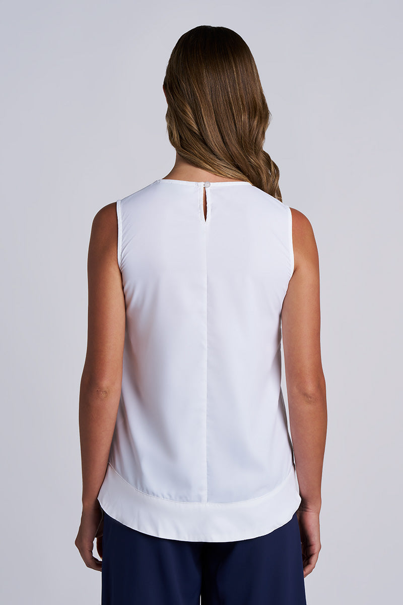 Women's St. Tropez Swing Tank Top | White