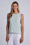 Women's St Tropez Swing Tank Top | Misty Aqua