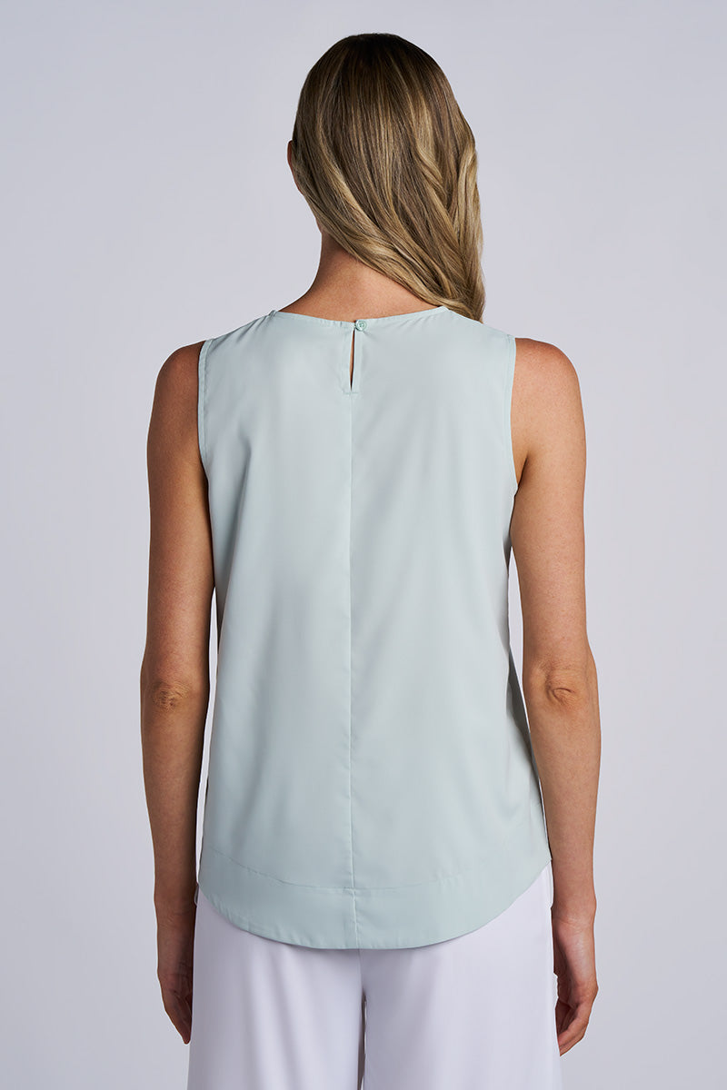 Women's St Tropez Swing Tank Top | Misty Aqua