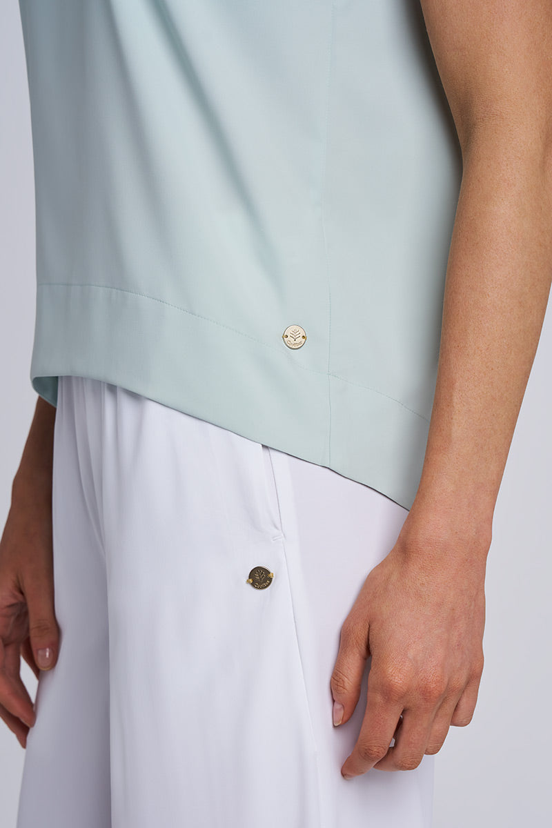 Women's St Tropez Swing Tank Top | Misty Aqua
