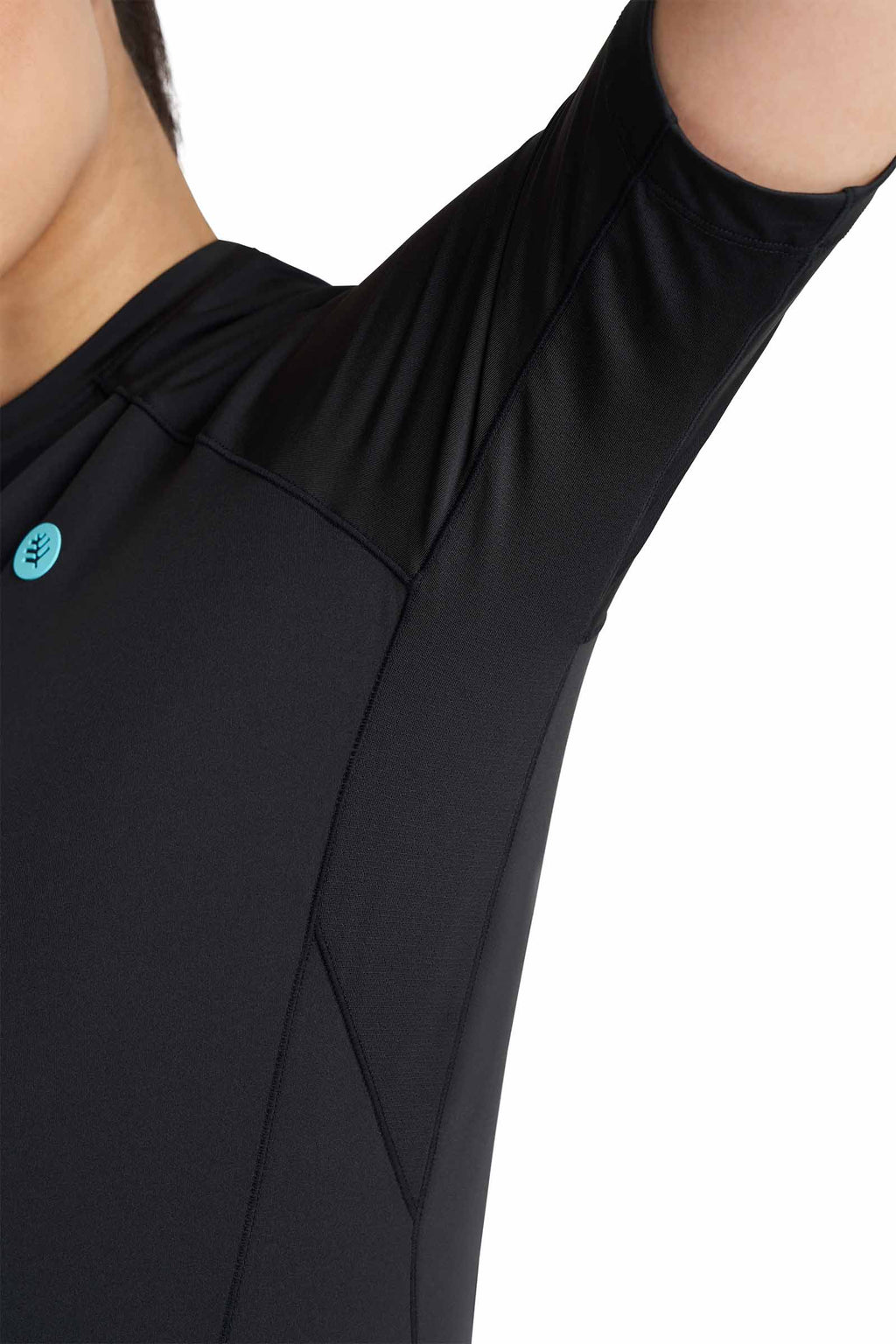 Women's Devi Short Sleeve Fitness Shirt | Black
