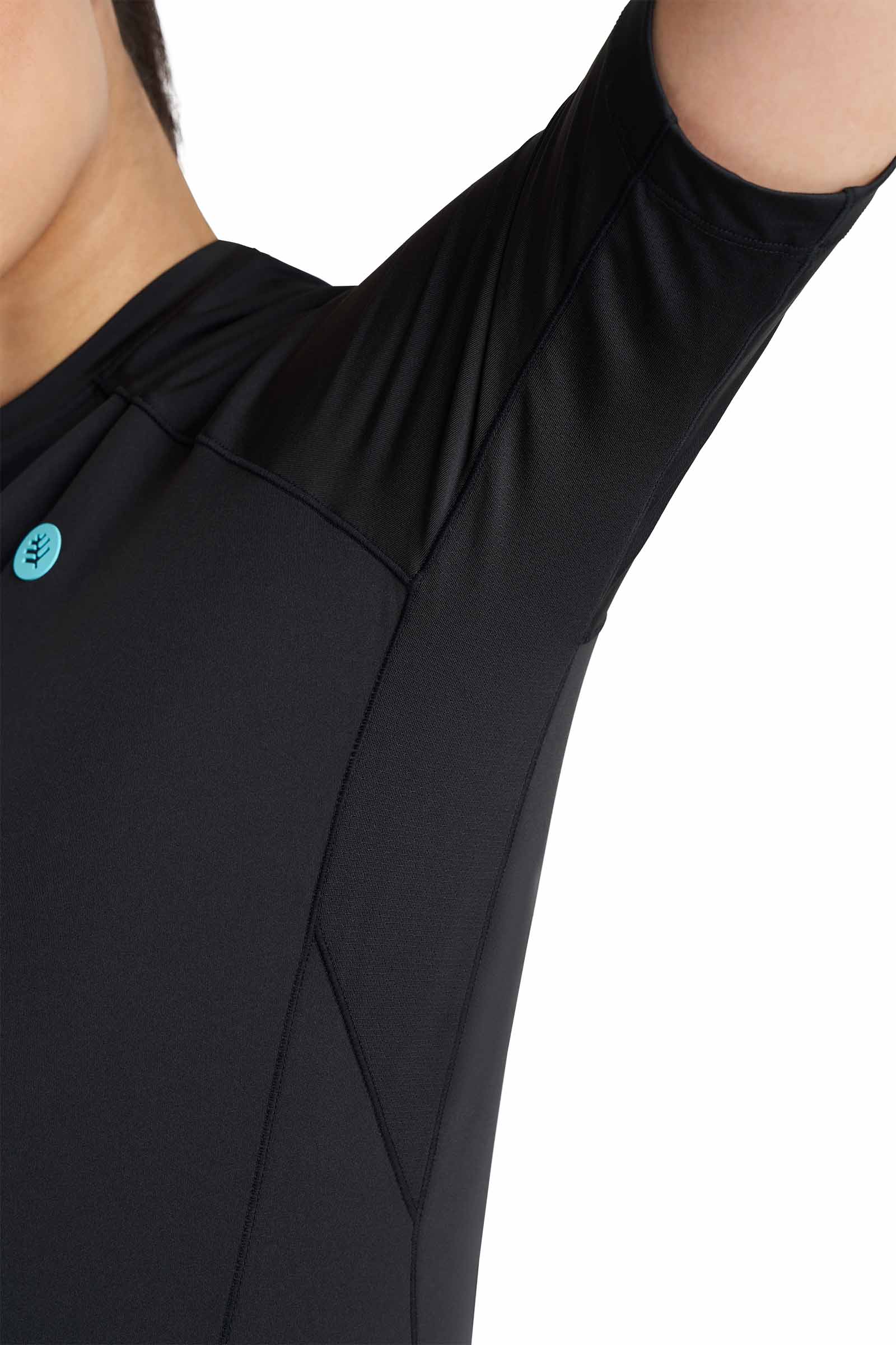 Women's Devi Short Sleeve Fitness Shirt | Black