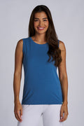 Women's Morada Everyday Basic Tank | Blue Dusk