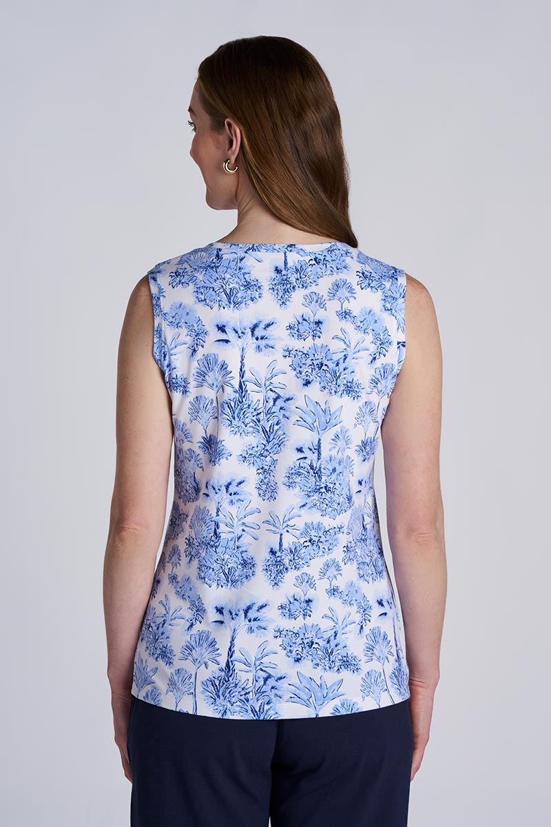 Women's Morada Everyday Basic Tank | Periwinkle Isla Bonita