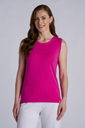 Women's Morada Everyday Basic Tank | Fuchsia