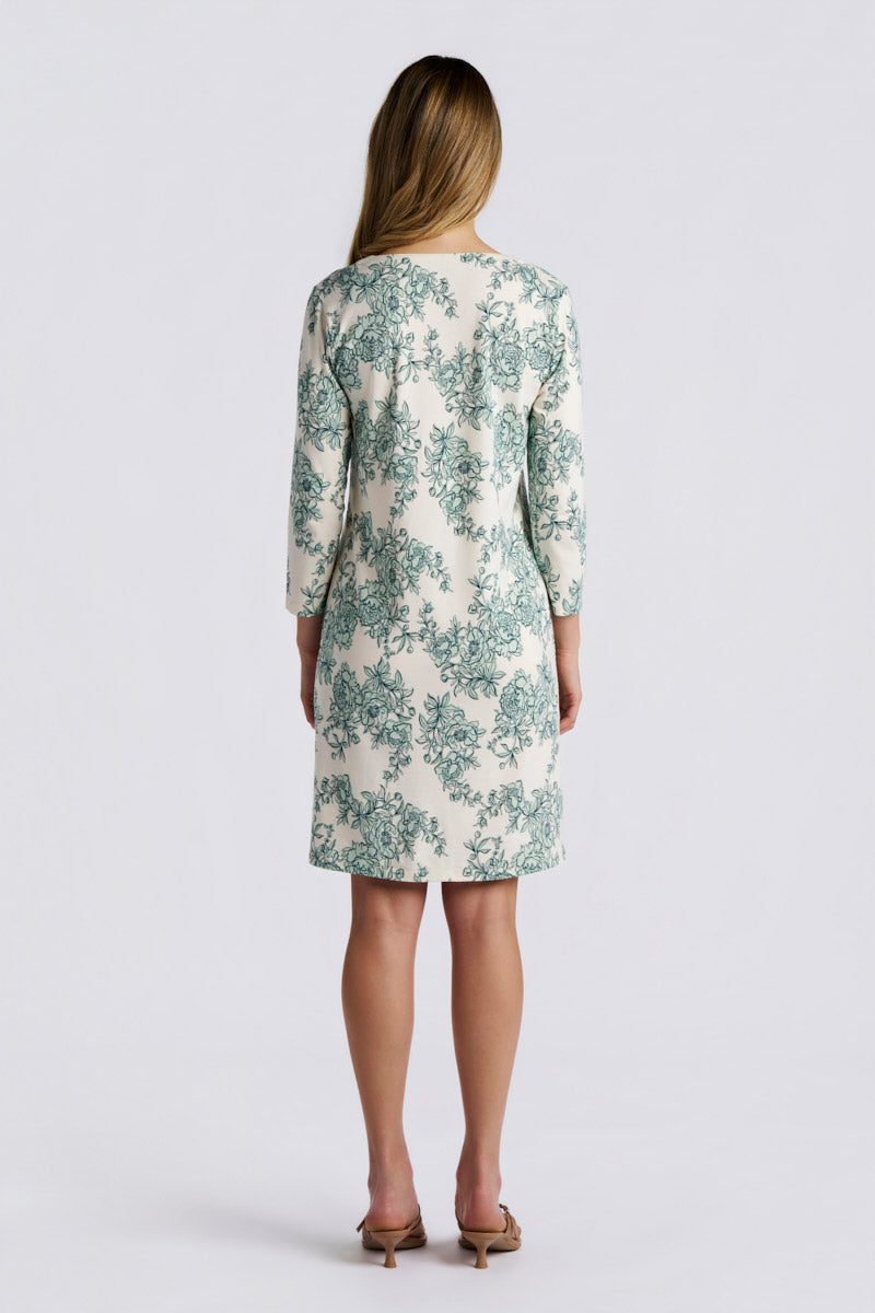 Women's Oceanside Tunic Dress | Vanilla Bouquet