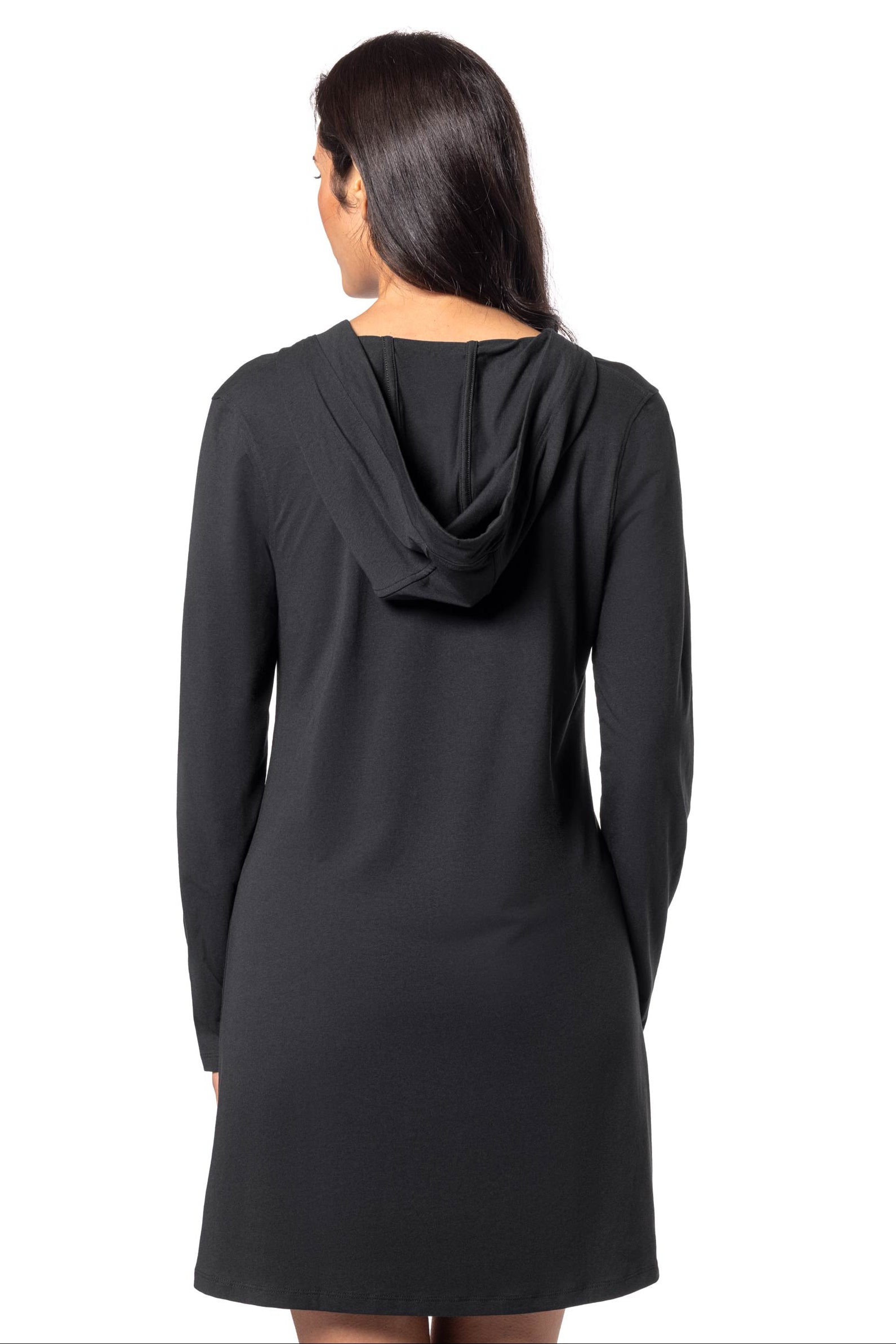 Women's Catalina Cover-Up Dress with Pockets | Black