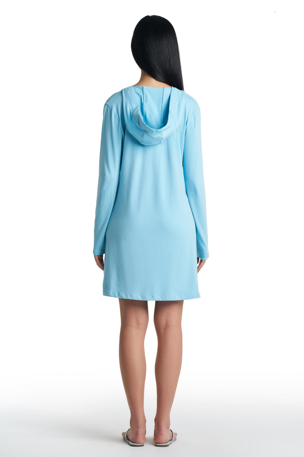 Women's Catalina Cover-Up Dress with Pockets | Arctic Blue