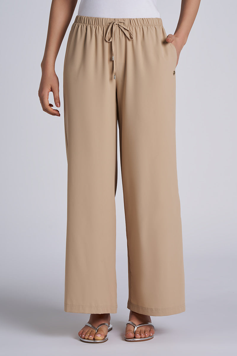 Women's Petra Wide Leg Pant | Pale Khaki