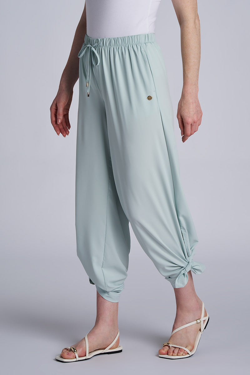 Women's Petra Wide Leg Pant | Misty Aqua