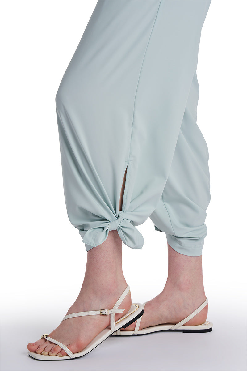 Women's Petra Wide Leg Pant | Misty Aqua