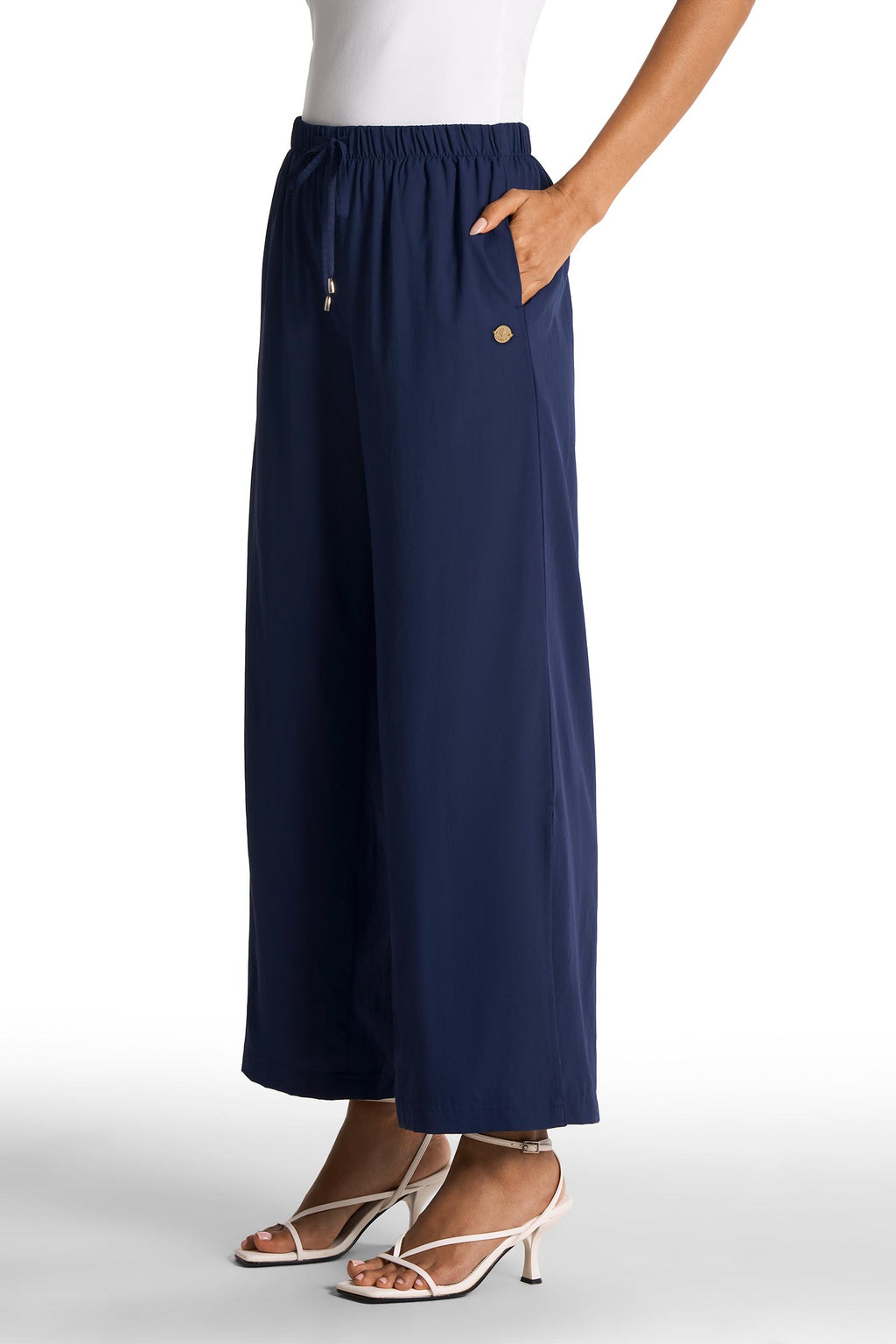 Women's Petra Wide Leg Pant | Navy