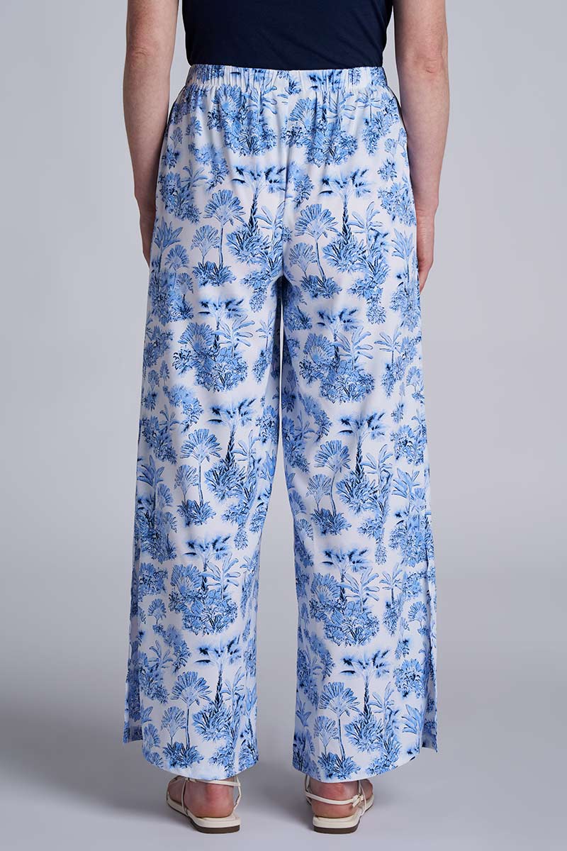 Women's Petra Wide Leg Pant | Periwinkle Isla Bonita