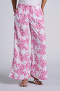 Women's Petra Wide Leg Pant | Fuchsia Bouquet