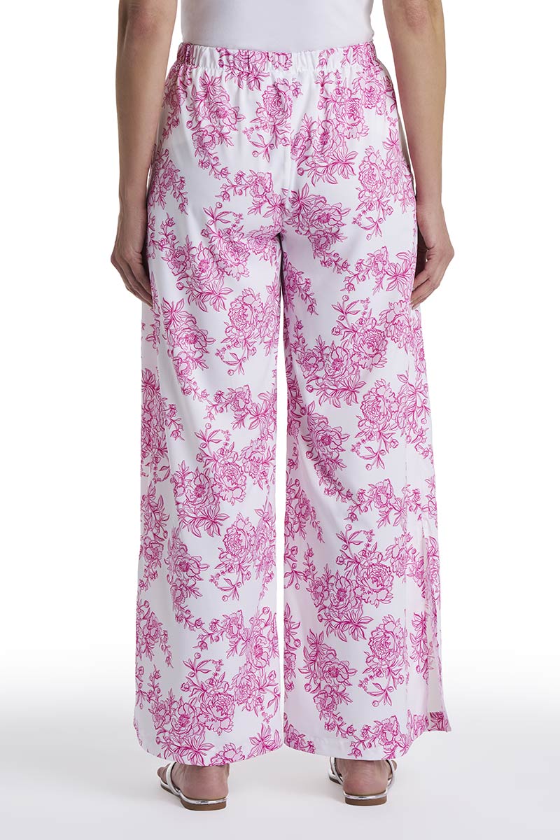 Women's Petra Wide Leg Pant | Fuchsia Bouquet