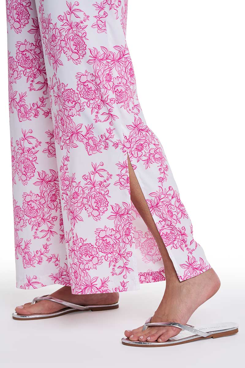 Women's Petra Wide Leg Pant | Fuchsia Bouquet