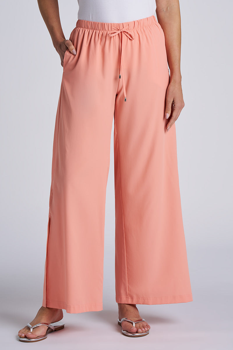 Women's Petra Wide Leg Pant | Soft Blush