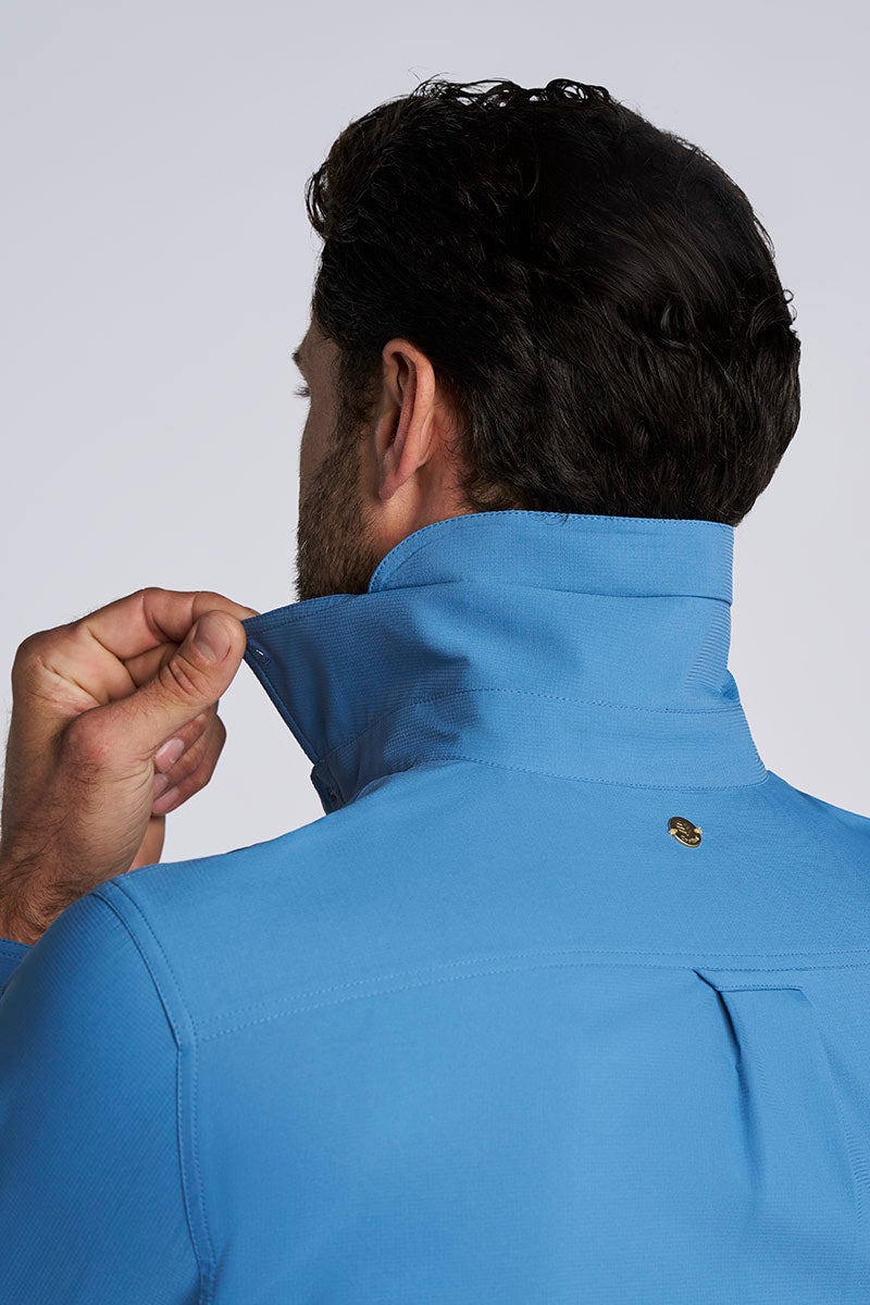 Men's Aricia Long Sleeve Shirt | Blue Dusk