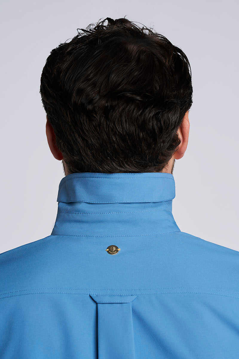 Men's Aricia Long Sleeve Shirt | Blue Dusk