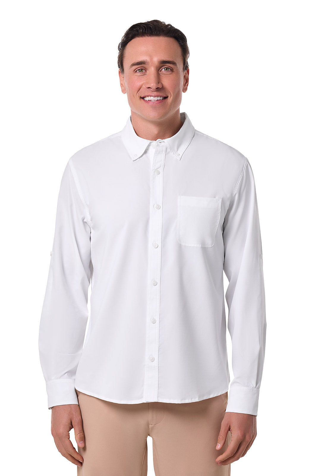 Men's Aricia Long Sleeve Shirt | White