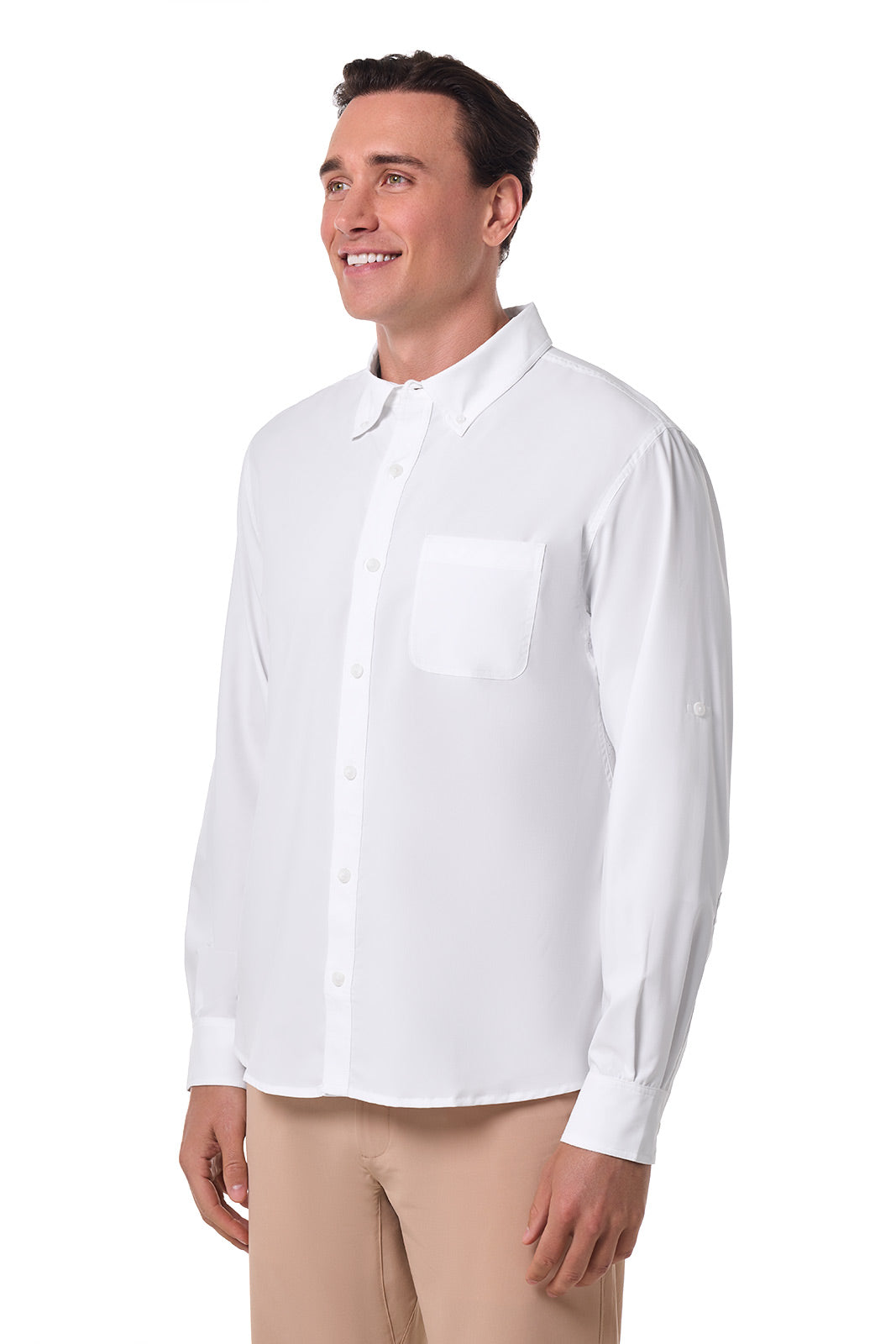 Men's Aricia Long Sleeve Shirt | White