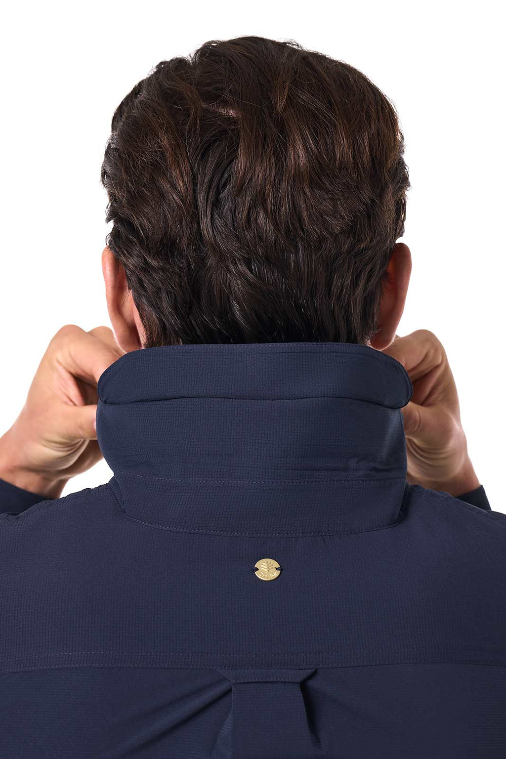Men's Aricia Long Sleeve Shirt | Navy