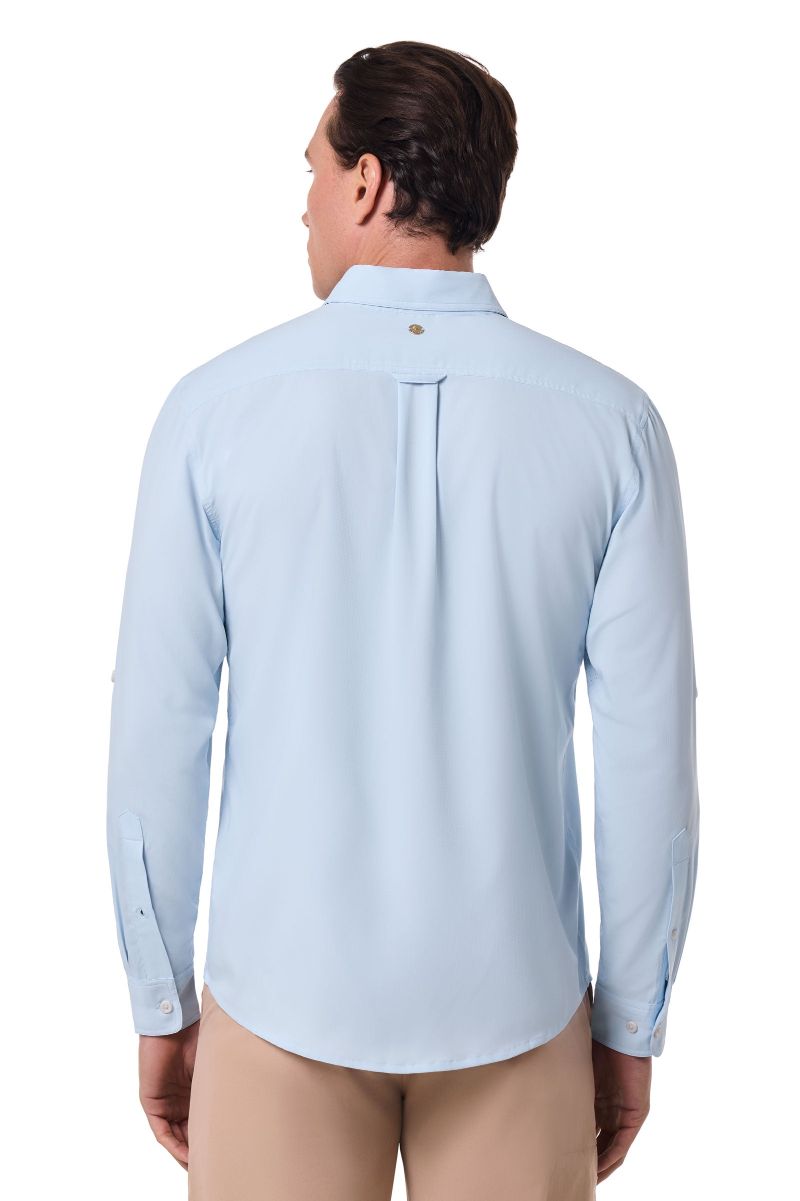 Men's Aricia Long Sleeve Shirt | Light Blue