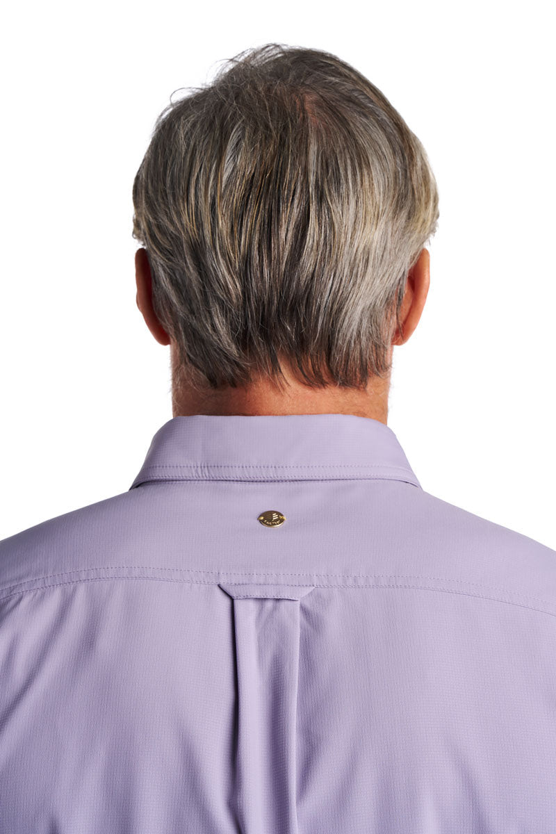 Men's Aricia Long Sleeve Shirt | Lavender Gray