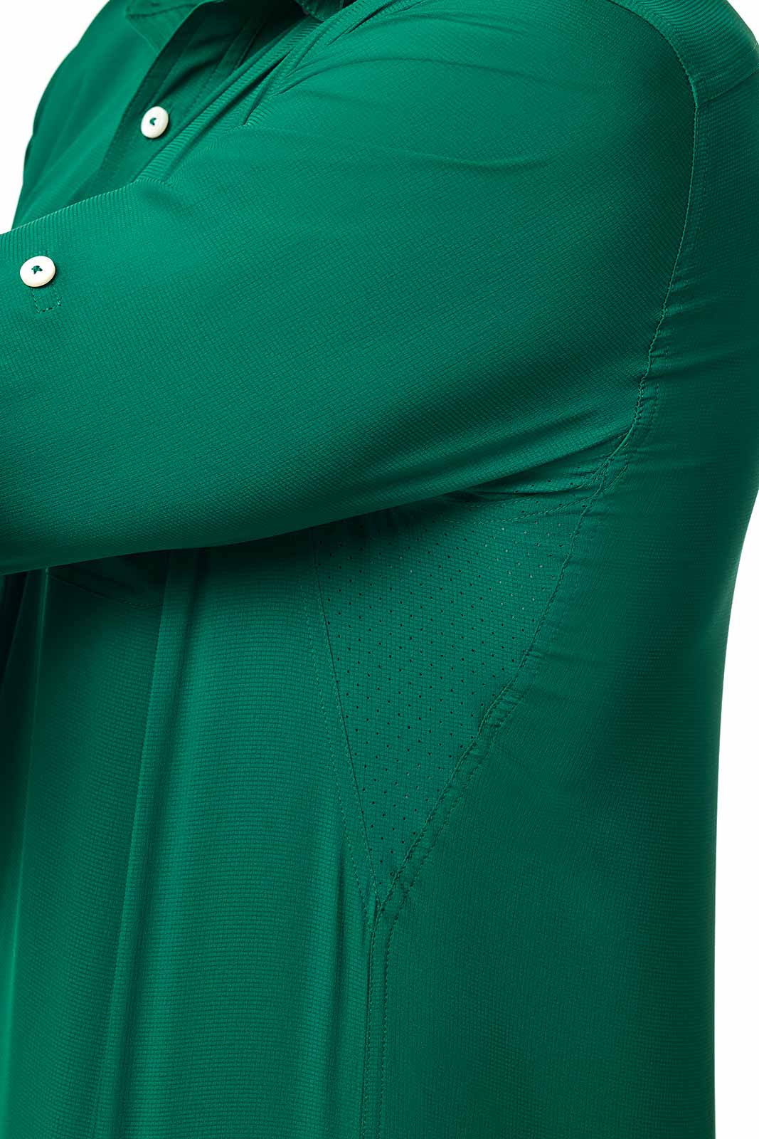 Men's Aricia Long Sleeve Shirt | Eden Green