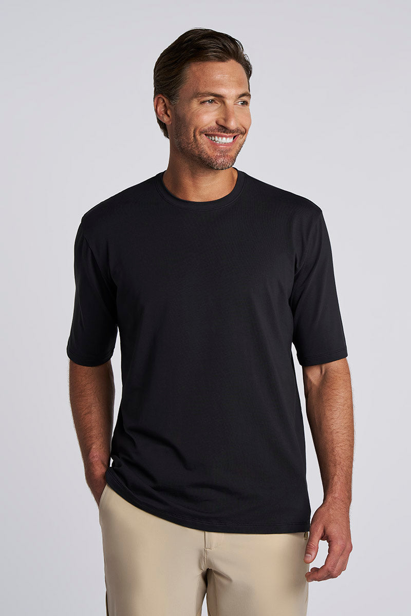 Men's Morada Everyday Short Sleeve T-Shirt | Black